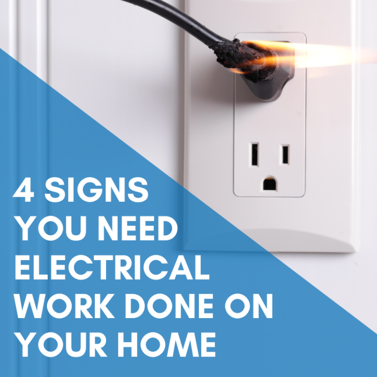 Read more about the article 4 Signs You Need Electrical Work Done On Your Home