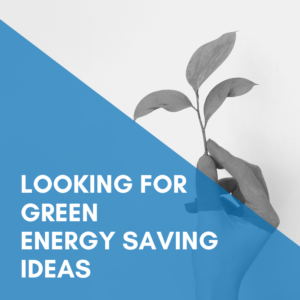 Read more about the article Looking for Green Energy Saving Ideas?