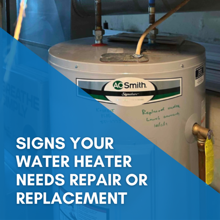 Read more about the article Signs Your Water Heater Needs Repaired or Replaced